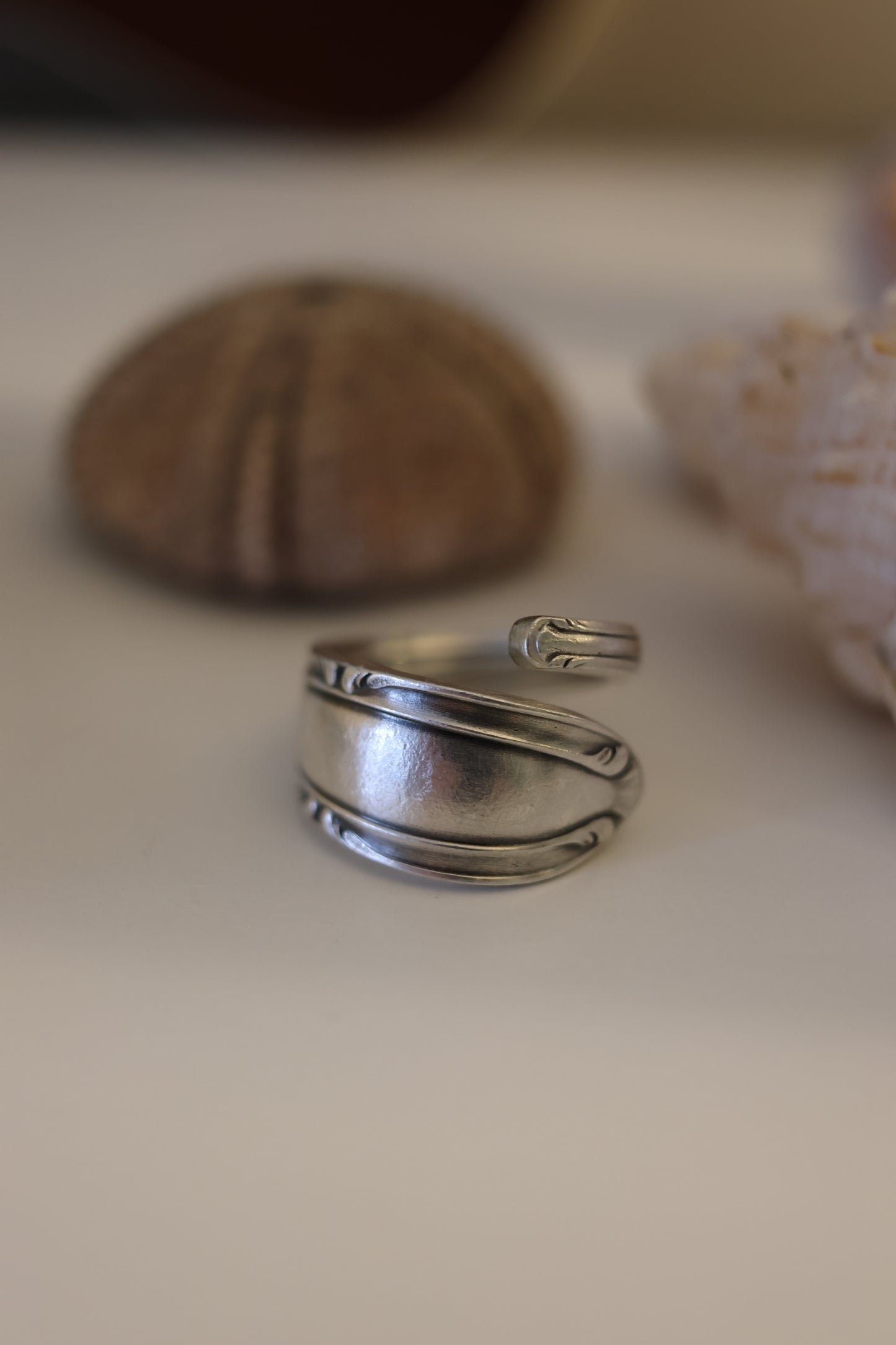 Bague cuillère " Elégance"