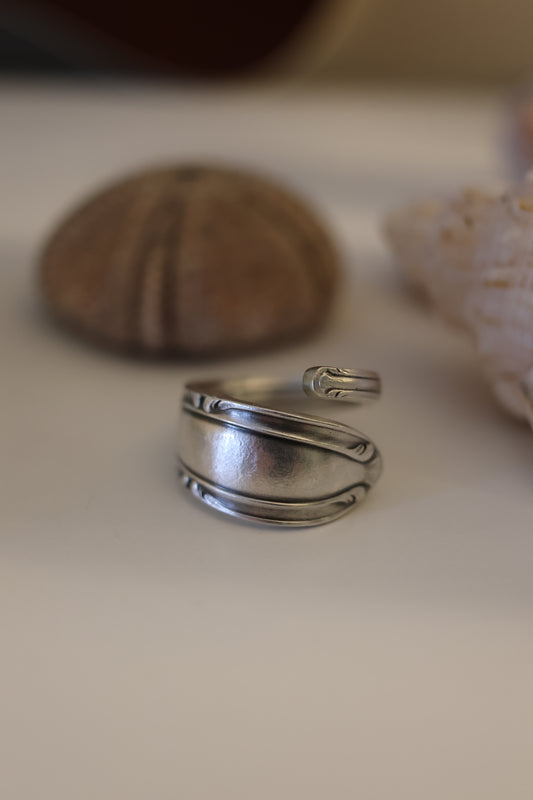 Bague cuillère " Elégance"
