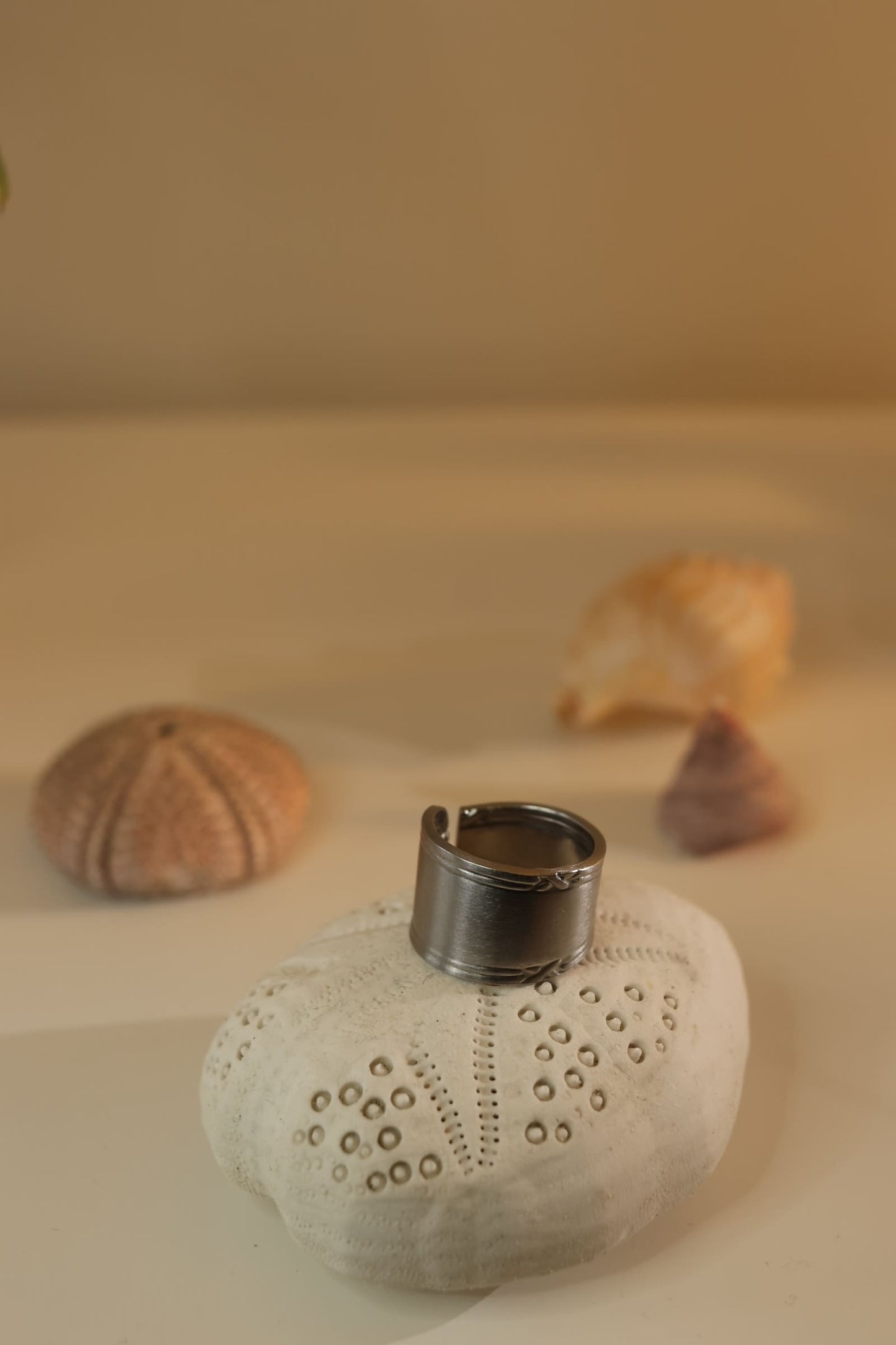 Bague cuillère "croisé"