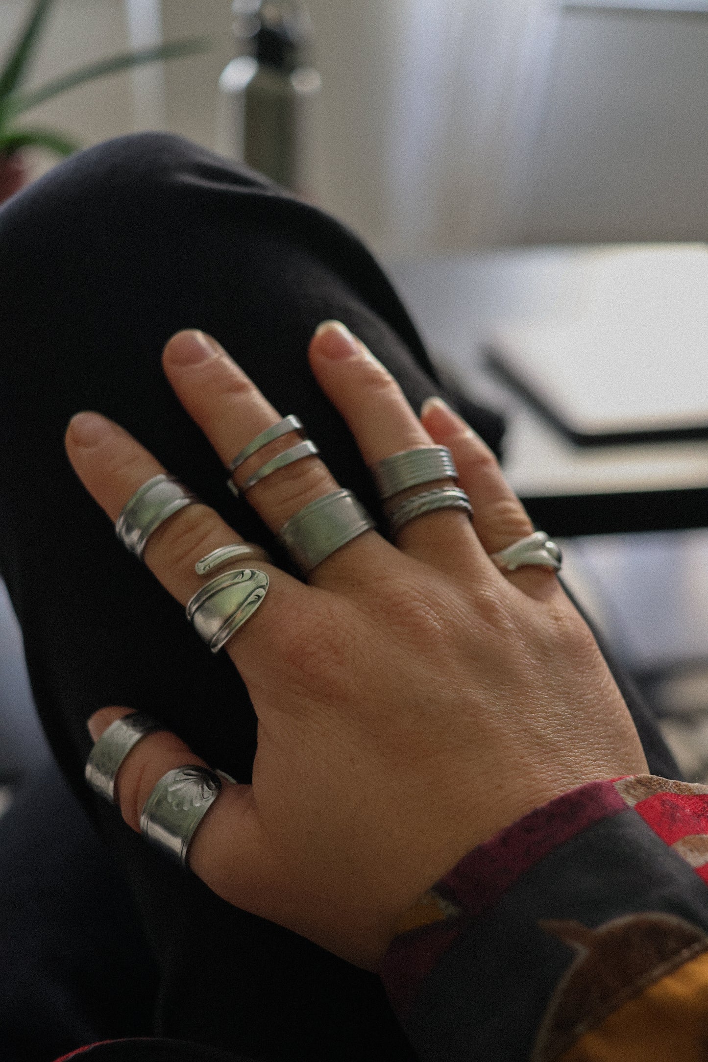 Bague cuillère " Elégance"